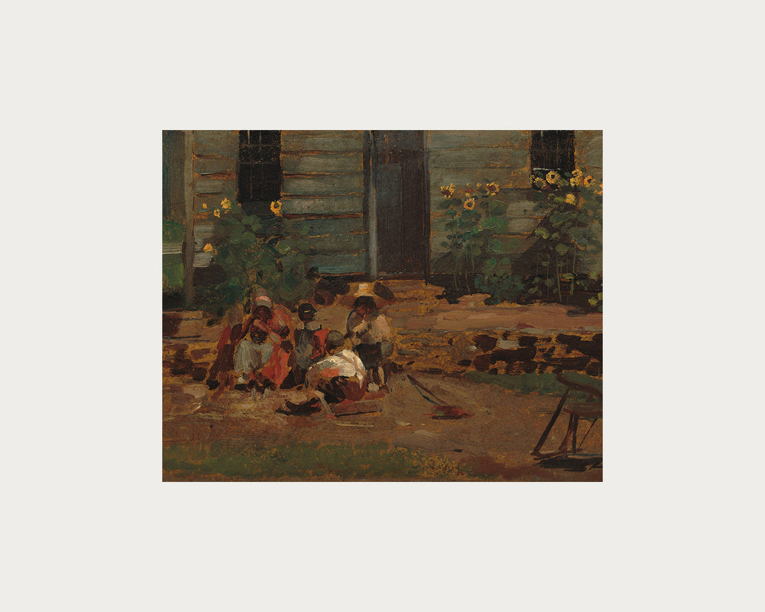Sketch of a Cottage Yard Digital Download