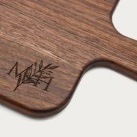 Double Sided Walnut Charcuterie Board with Bowls Set