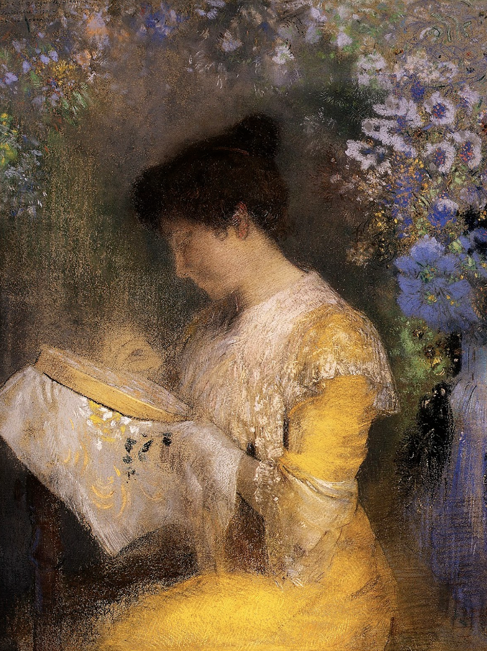 Lady in Yellow Digital Download