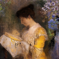 Lady in Yellow Digital Download