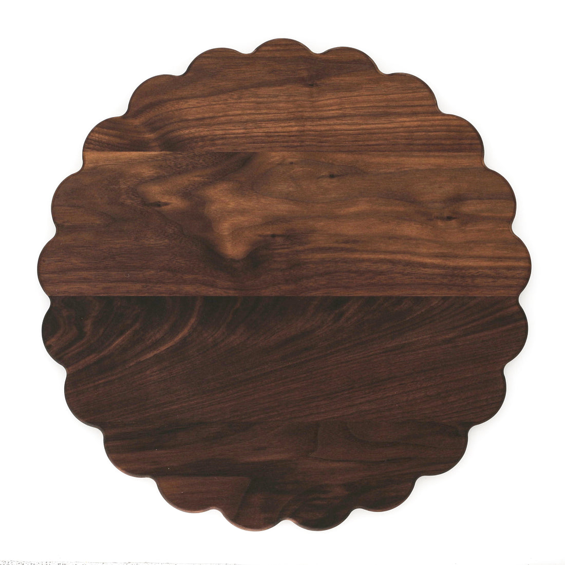 Round Scalloped Cutting Board