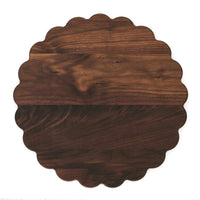 Round Scalloped Cutting Board