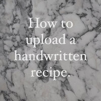 How to upload a recipe for engraving