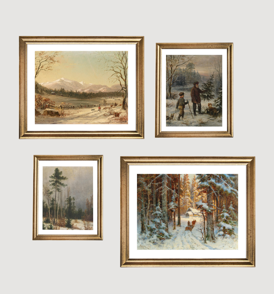 The Greensleeves Collection - holiday print-ready download set