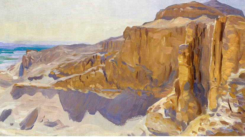 Cliffs of Egypt Vintage Print (Download)