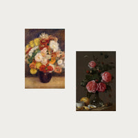 Roses and Chrysanthemums Set