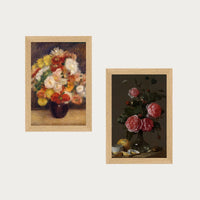 Roses and Chrysanthemums Set