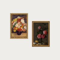 Roses and Chrysanthemums Set