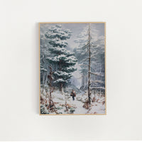 Winter Walk in the Alps (Digital Download)