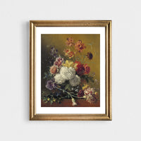 Flowers Still Life Vintage Print (Download)