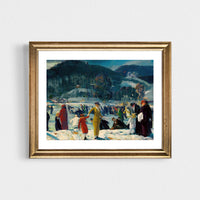 Love of Winter - holiday print-ready download