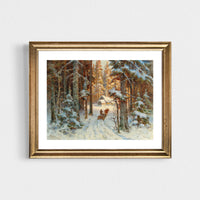 Returning Home Holiday Print-ready Download by Julius Von Klever