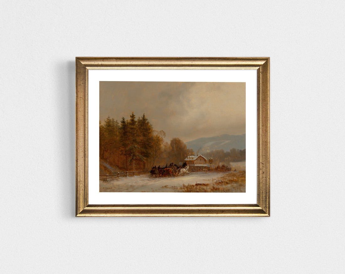 Sleighbells Ring - holiday print-ready download