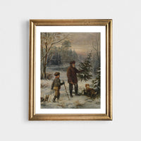 The Christmas Tree - holiday print-ready download