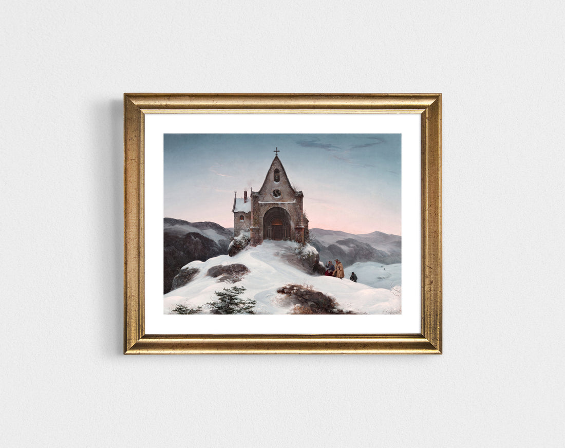 The Hike - holiday print-ready download