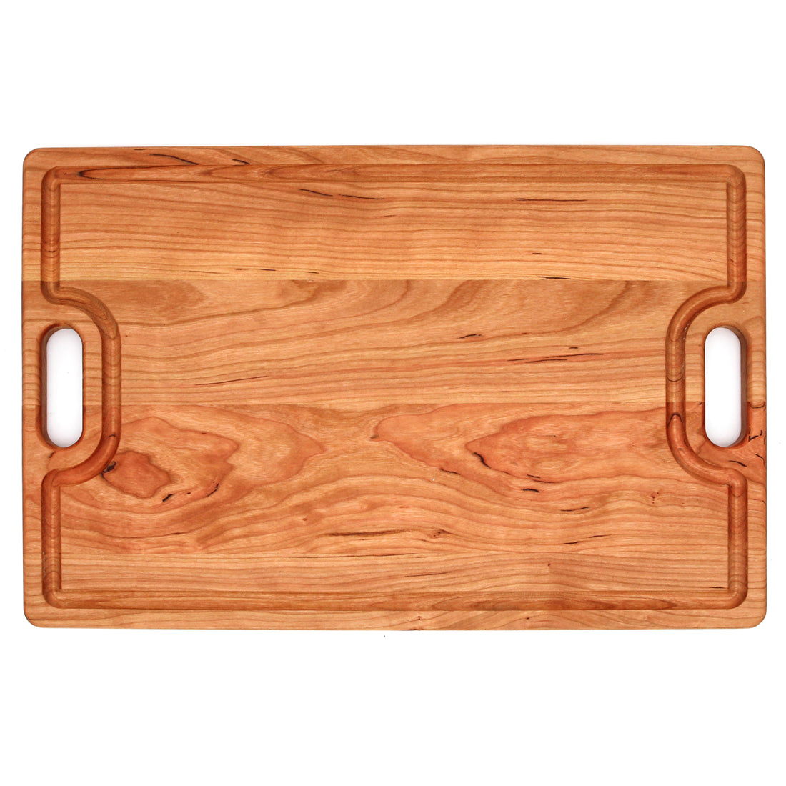 Cutting Board with Juice Groove and Handles