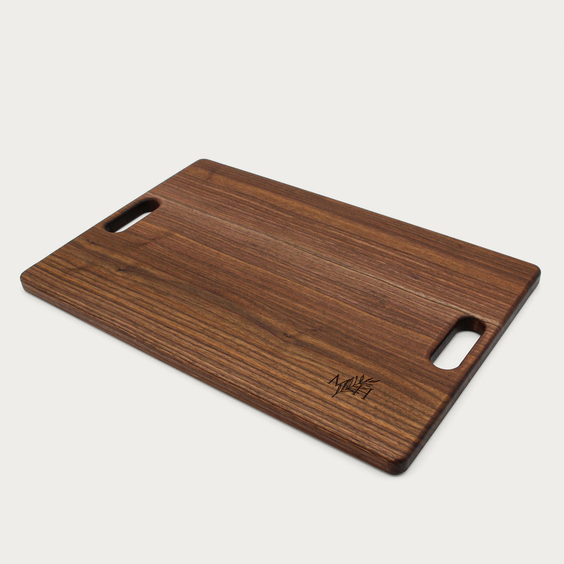 Walnut Cutting Board with Handles (Optional Engraving)