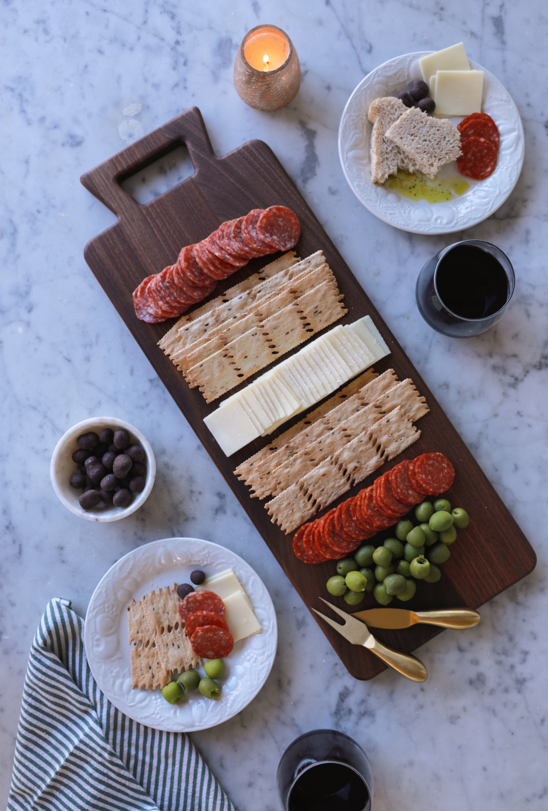 Walnut Paddle Serving Board