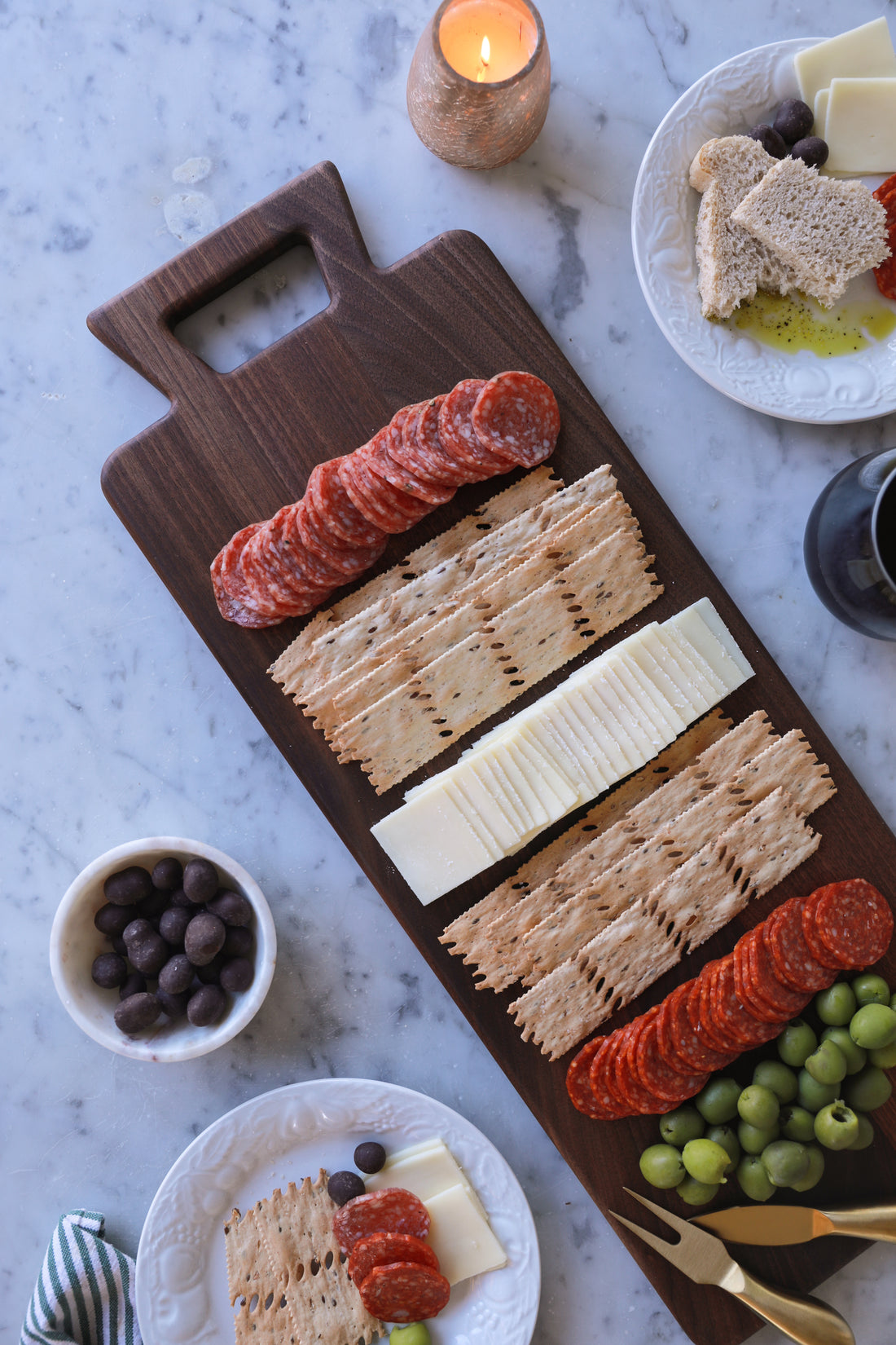 Walnut Paddle Serving Board