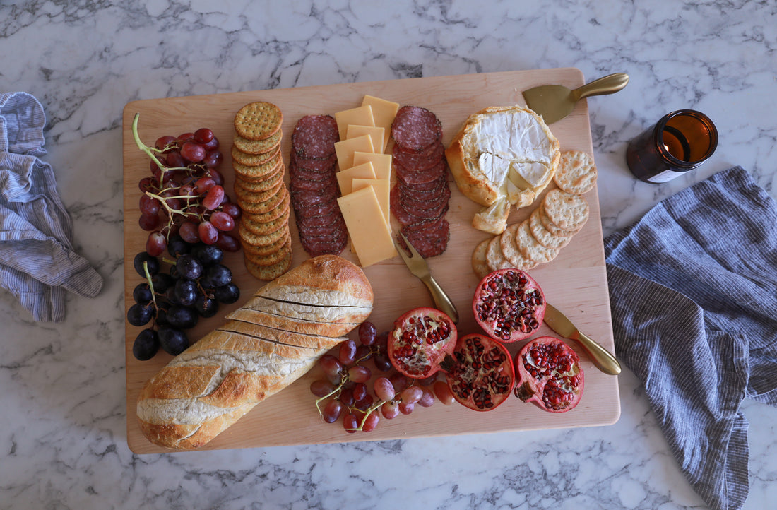 Family Size Butcher Block Cutting Board 24in X 18in (Optional Engraving)