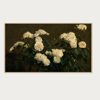 White Floral Still Life