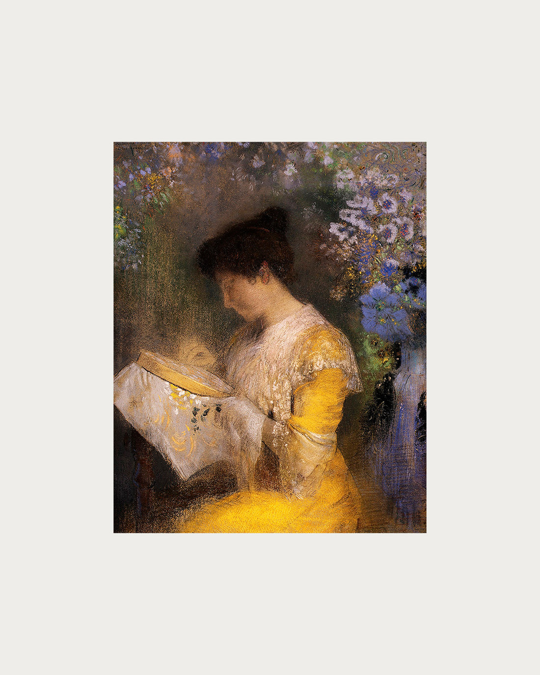 Lady in Yellow Digital Download