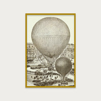 Vintage Hot Air Balloons