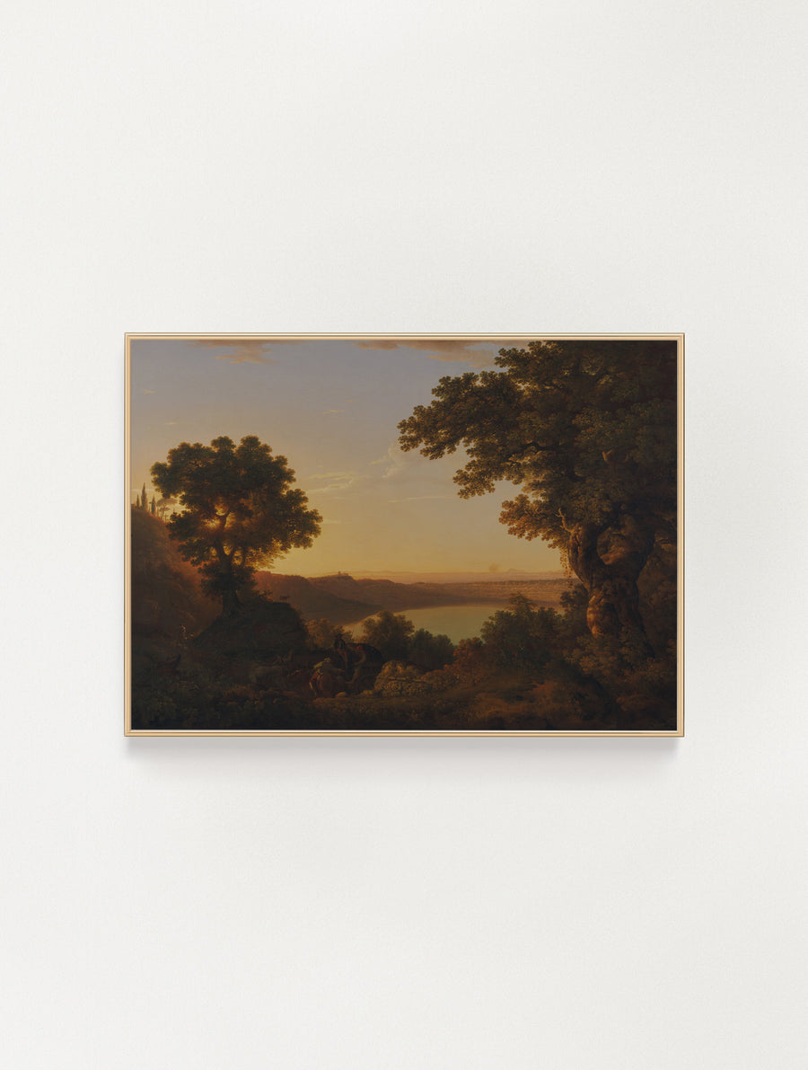 Lake Albano Sunset (Digital Download)