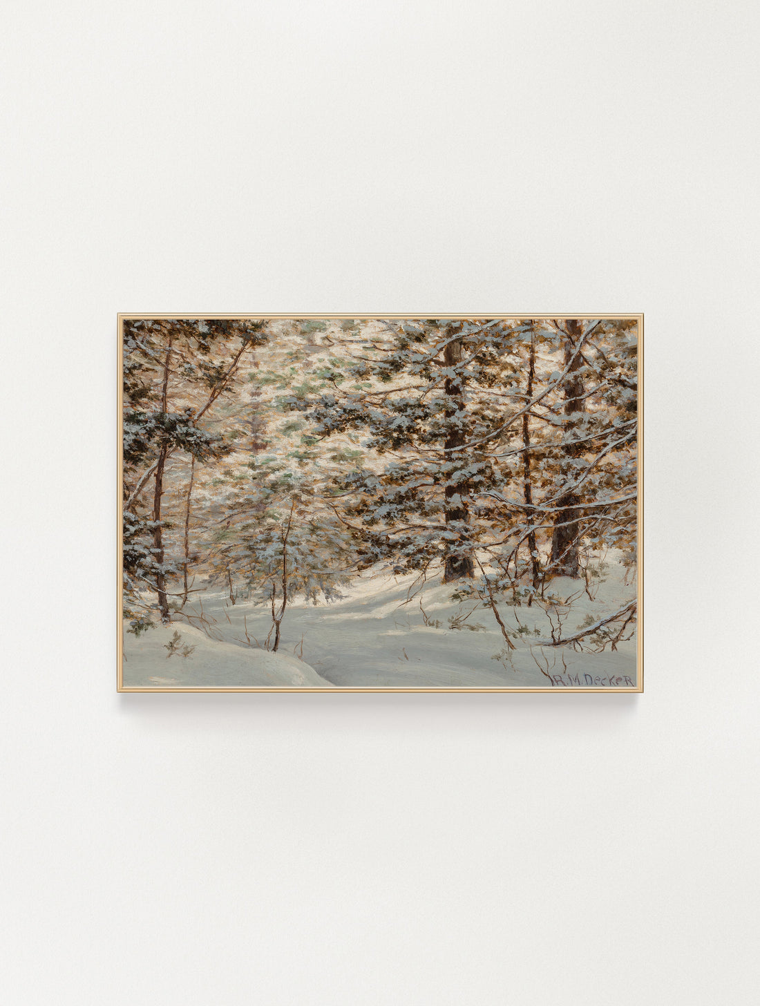 Snow Capped Pines (Download)