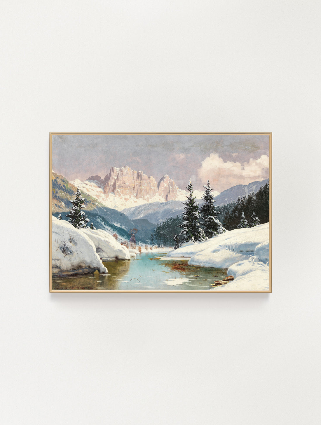 The Wintery Dolomites (Digital Download)